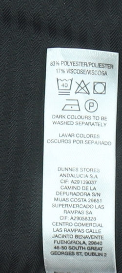 Dunnes Stores Men’s Wine Purple Dress Pants 34W 29L Regular Fit