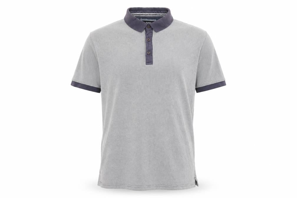 Dunnes Men's Grey Tailored Fit Cotton Polo Shirt XL