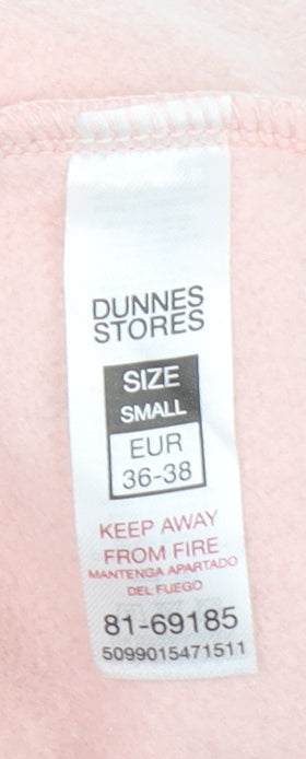 Dunnes Stores Women's Pink Pullover Sweatshirt Small Cotton Blend