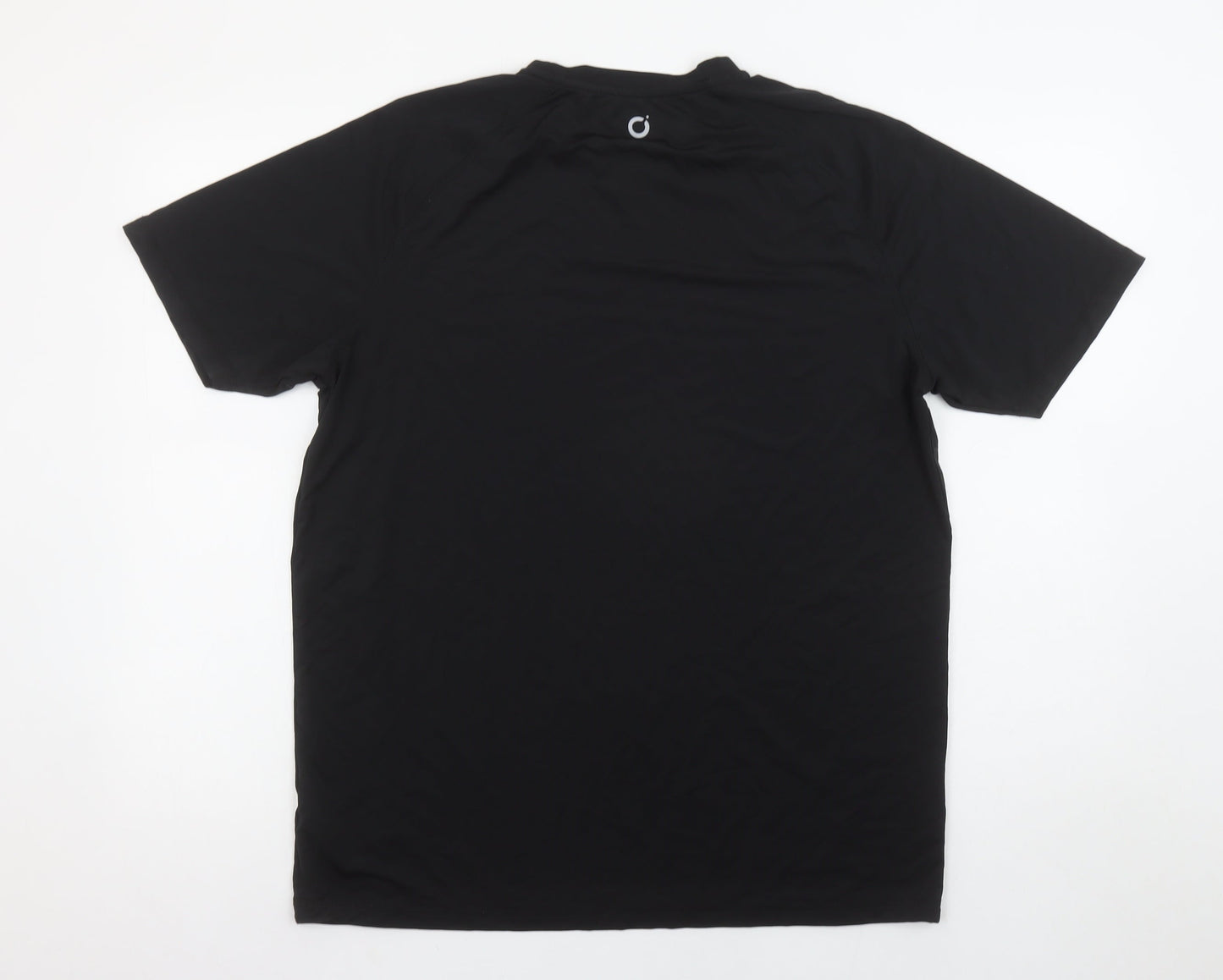 Dunnes Stores Men's Black Medium Athletic Fit Short Sleeve Gym T-Shirt