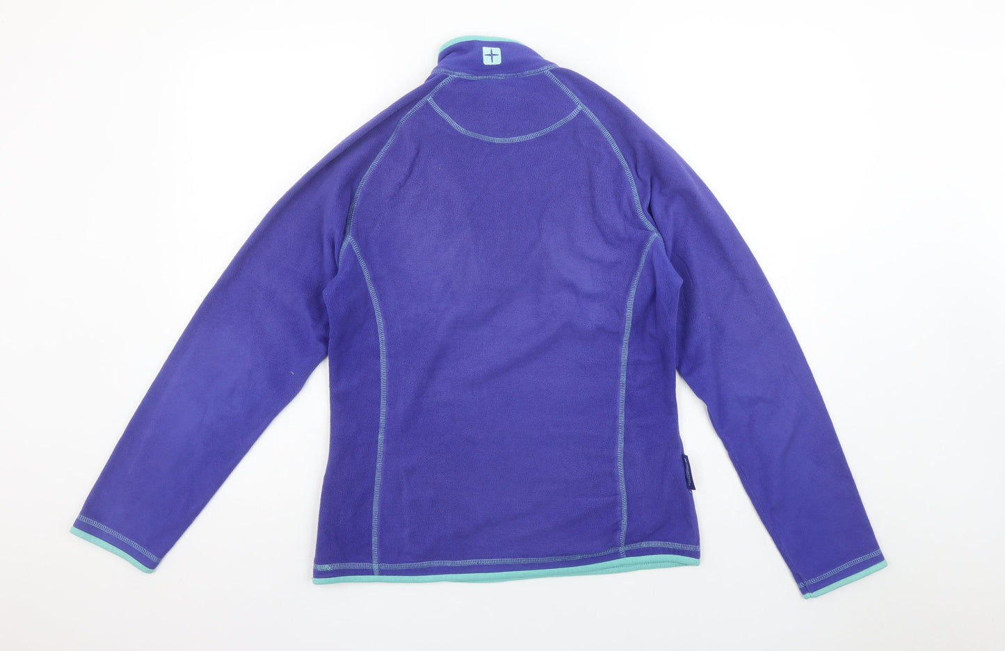 Mountain Warehouse Women's Purple 1/2 Zip Fleece Sweatshirt UK12