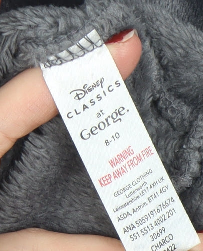 George Disney Classics Women's Grey Fleece Pyjama Top Size 8
