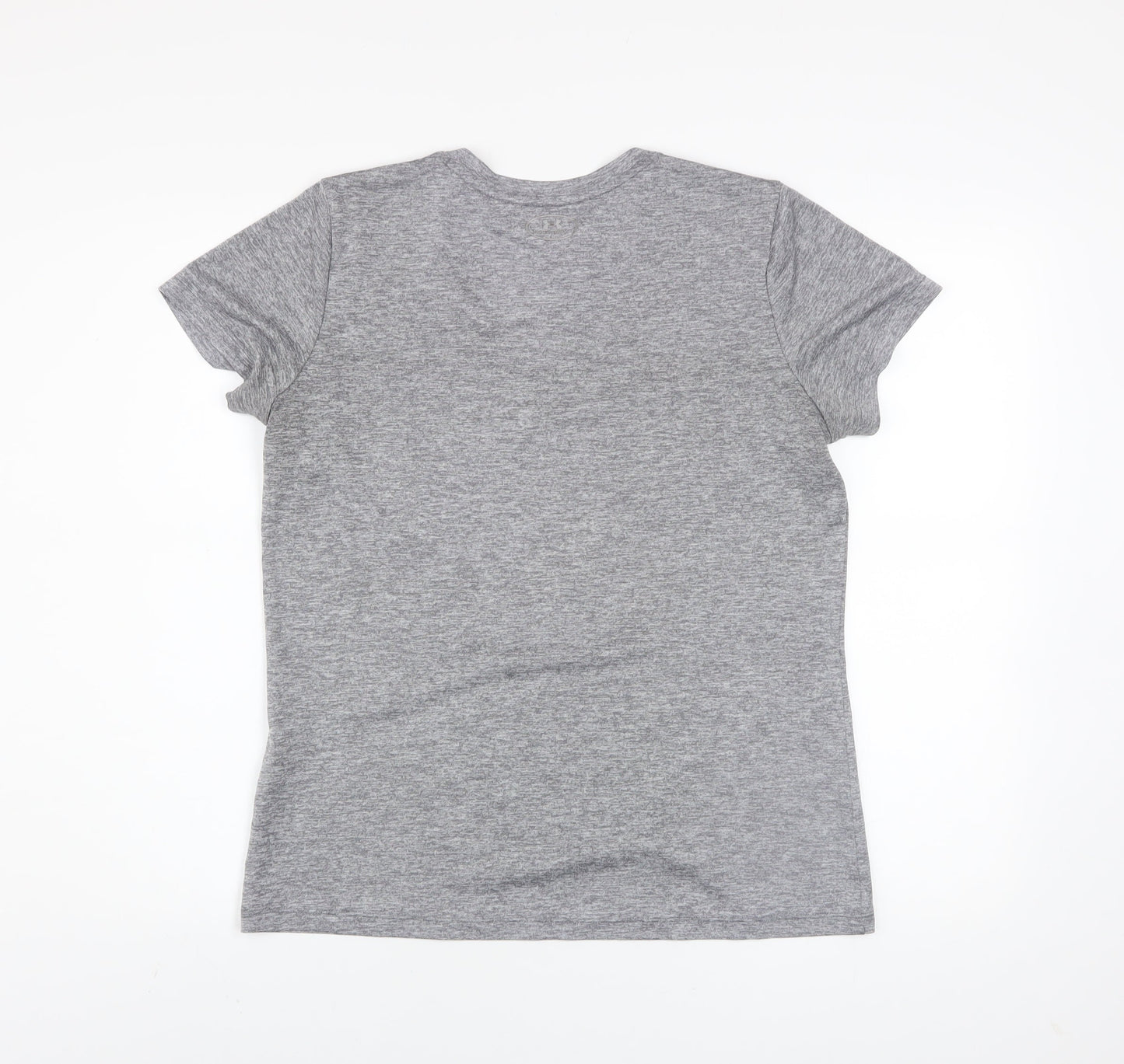 Under Armour Men Grey V-Neck Athletic Fit T-Shirt Size M