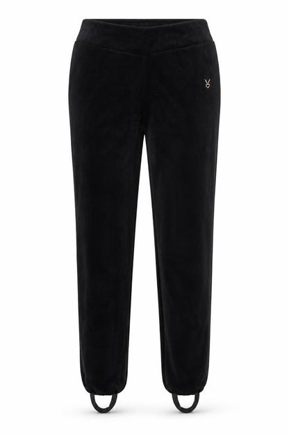 Cardio Bunny Women's Black Velour XL Stretch Leggings