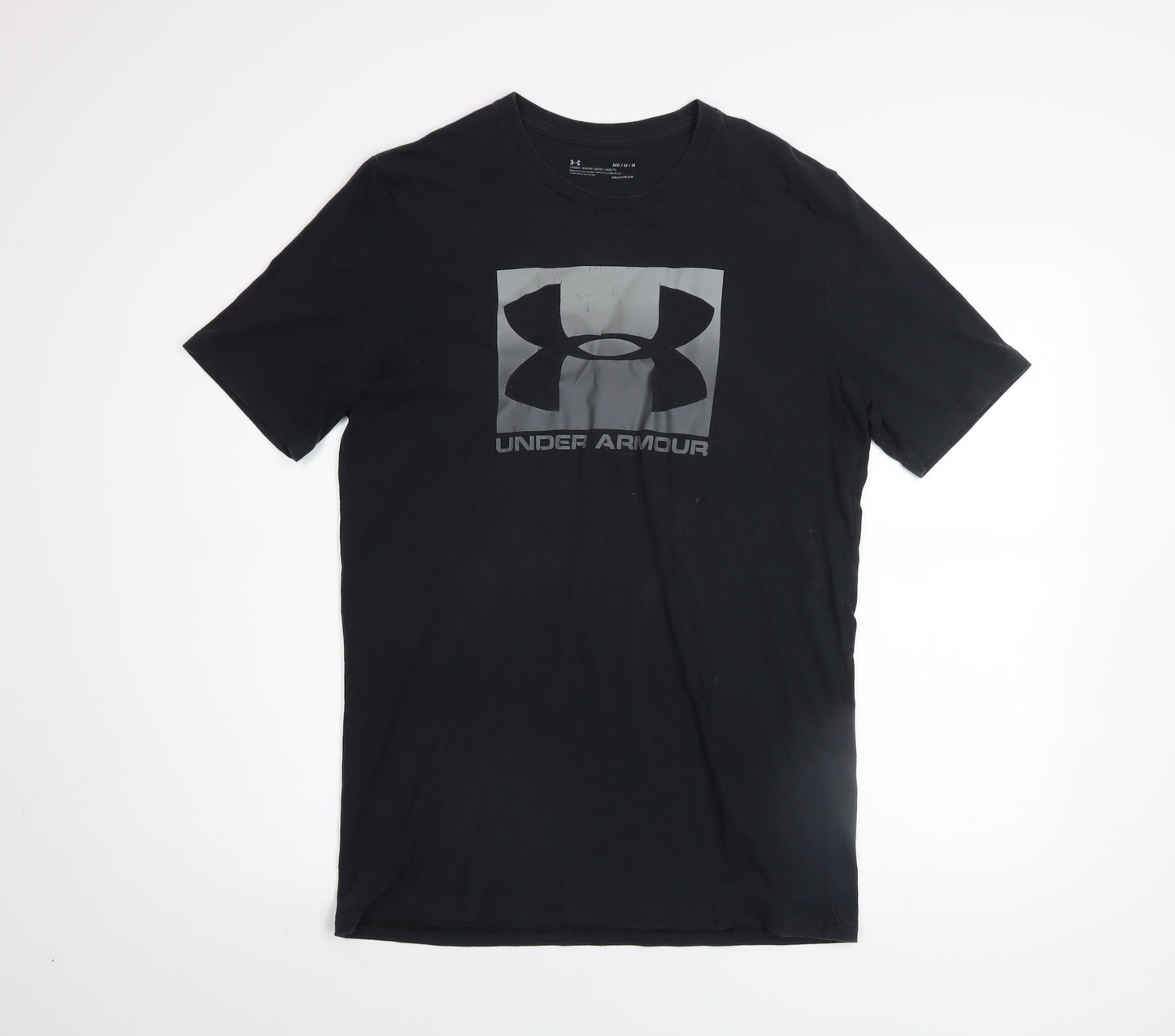 Under Armour Men's Black Medium HeatGear Loose Fit Graphic T-Shirt
