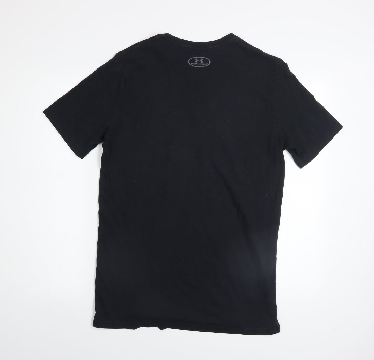 Under Armour Men's Black Medium HeatGear Loose Fit Graphic T-Shirt