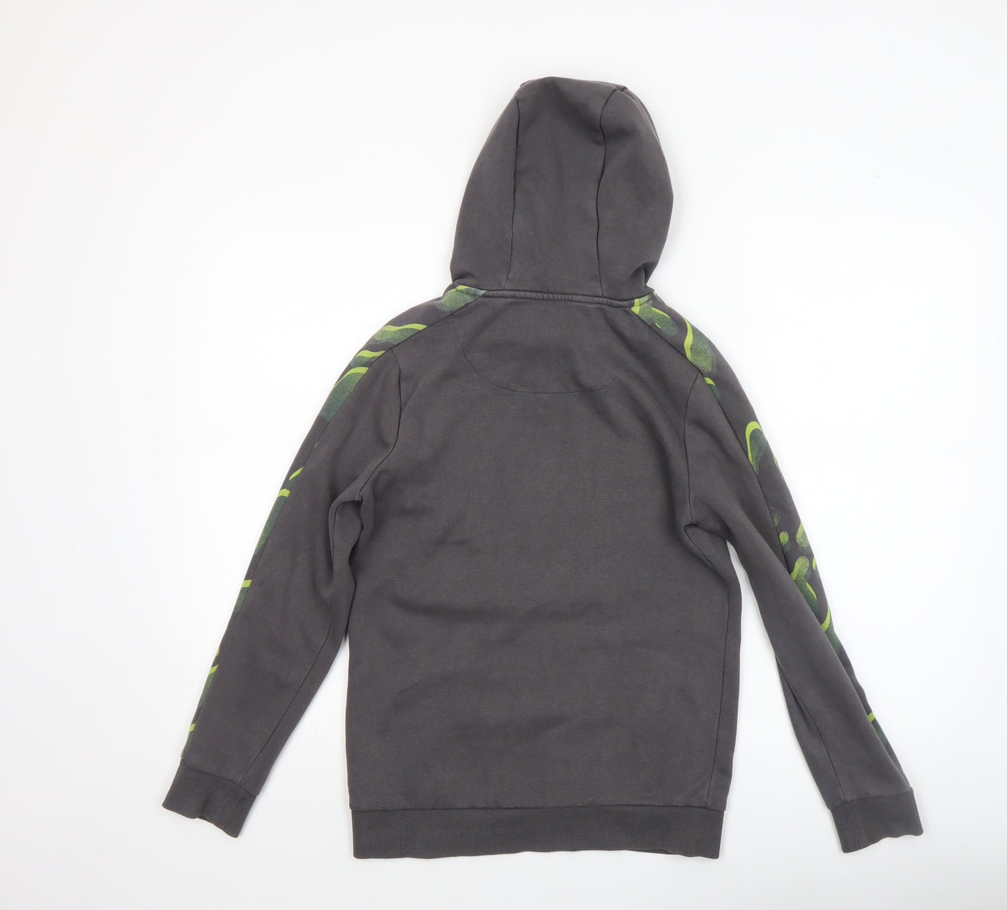 Xbox Boys Grey Hoodie 11-12 Years Pullover Graphic Print Cotton Blend