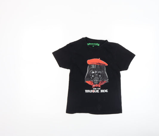 Avomarks Boys Black Star Wars Darth Vader Funny Graphic T-Shirt 8 Years