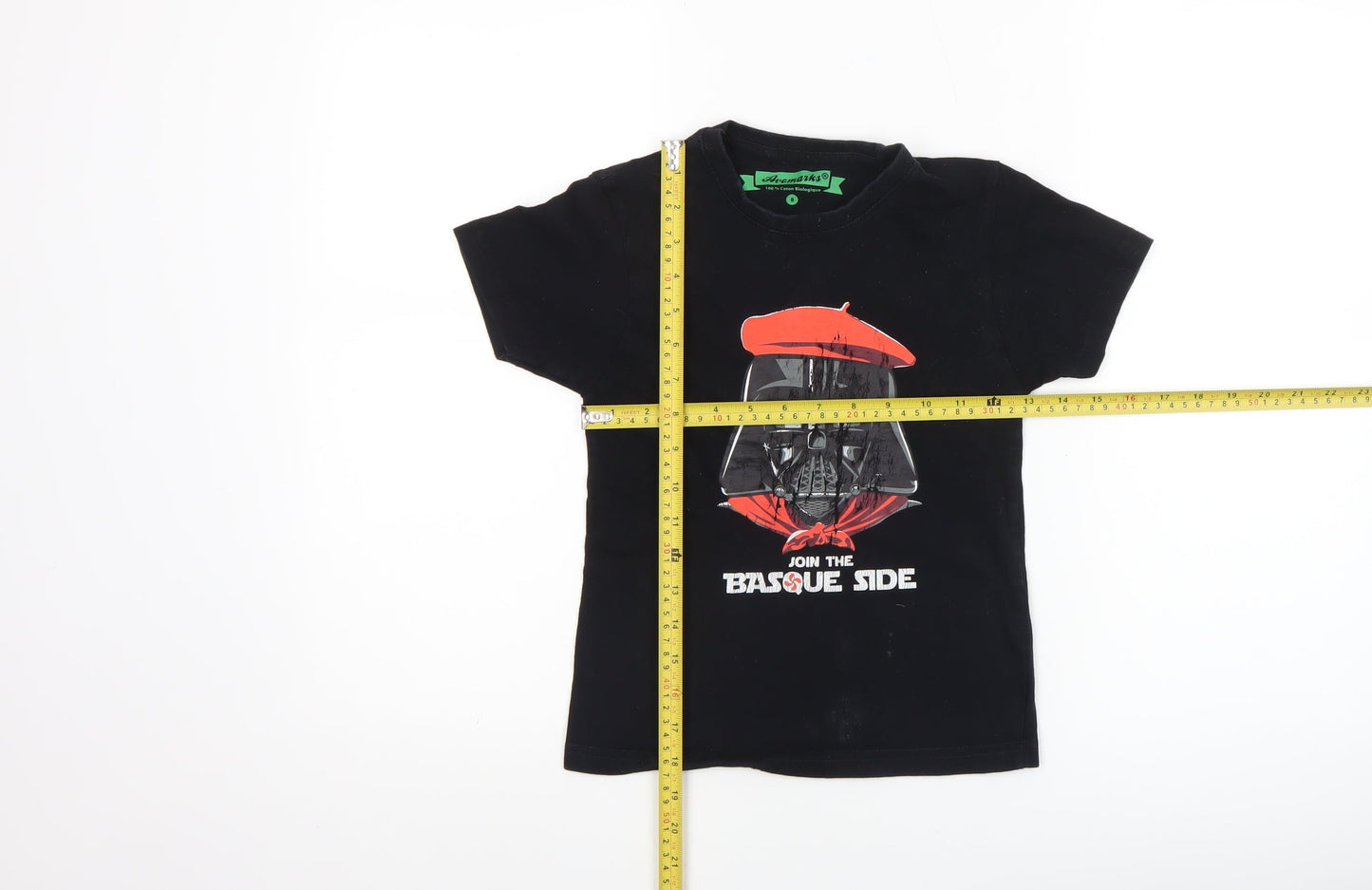 Avomarks Boys Black Star Wars Darth Vader Funny Graphic T-Shirt 8 Years
