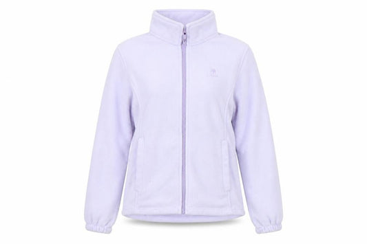 CAMEL Women's Purple Fleece Jacket Size 12 Full Zip Light Outdoor Wear