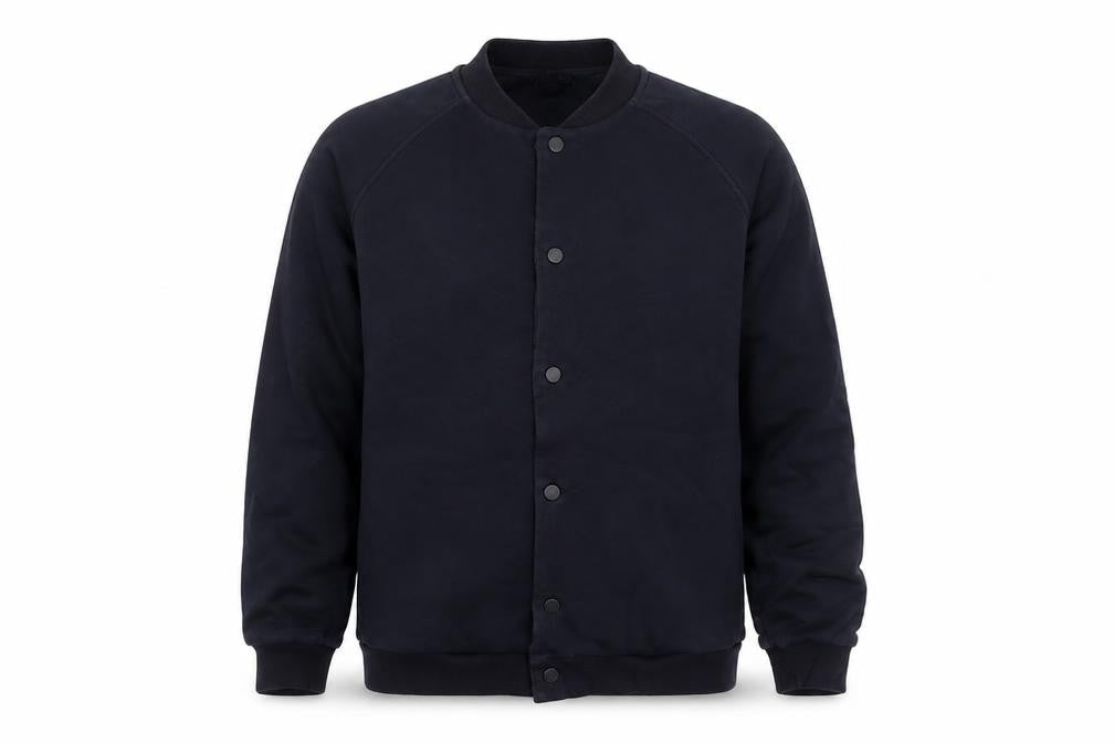 COS Men's Blue Cotton Bomber Jacket Size M Casual Lightweight