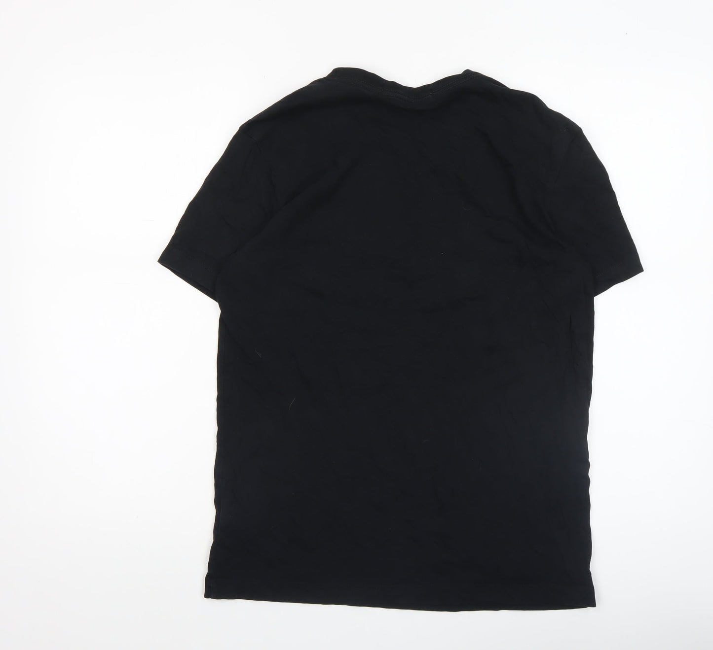 Calvin Klein Jeans Men’s Black Cotton Crew Neck T-Shirt M