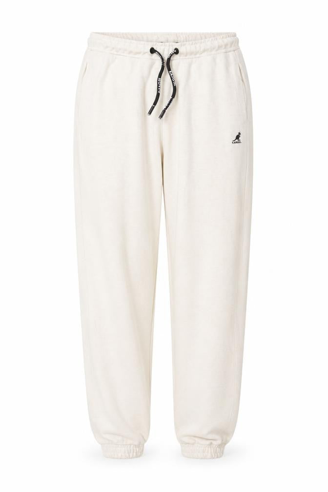 Kangol Women's Ivory Jogger Trousers UK 8 Cotton Blend Comfy Loungewear