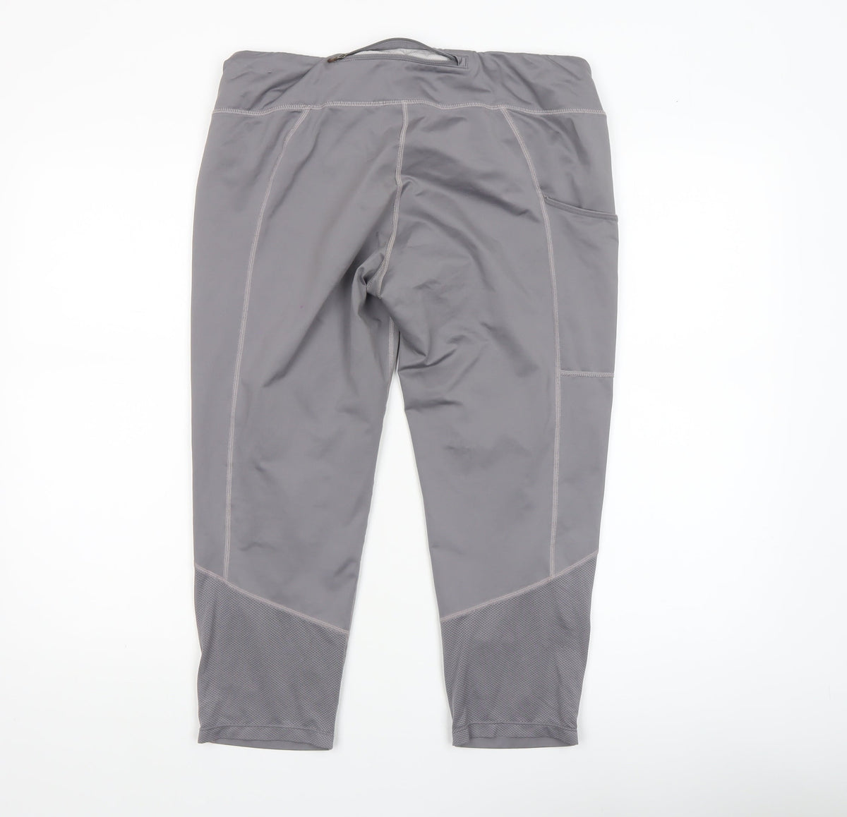 Nike Women's Grey Dri-Fit Capri Leggings XL Activewear