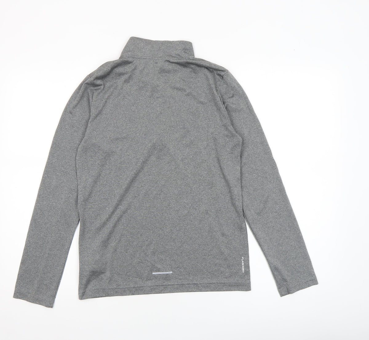 The North Face Boys Grey L 1/4 Zip Pullover Active Top