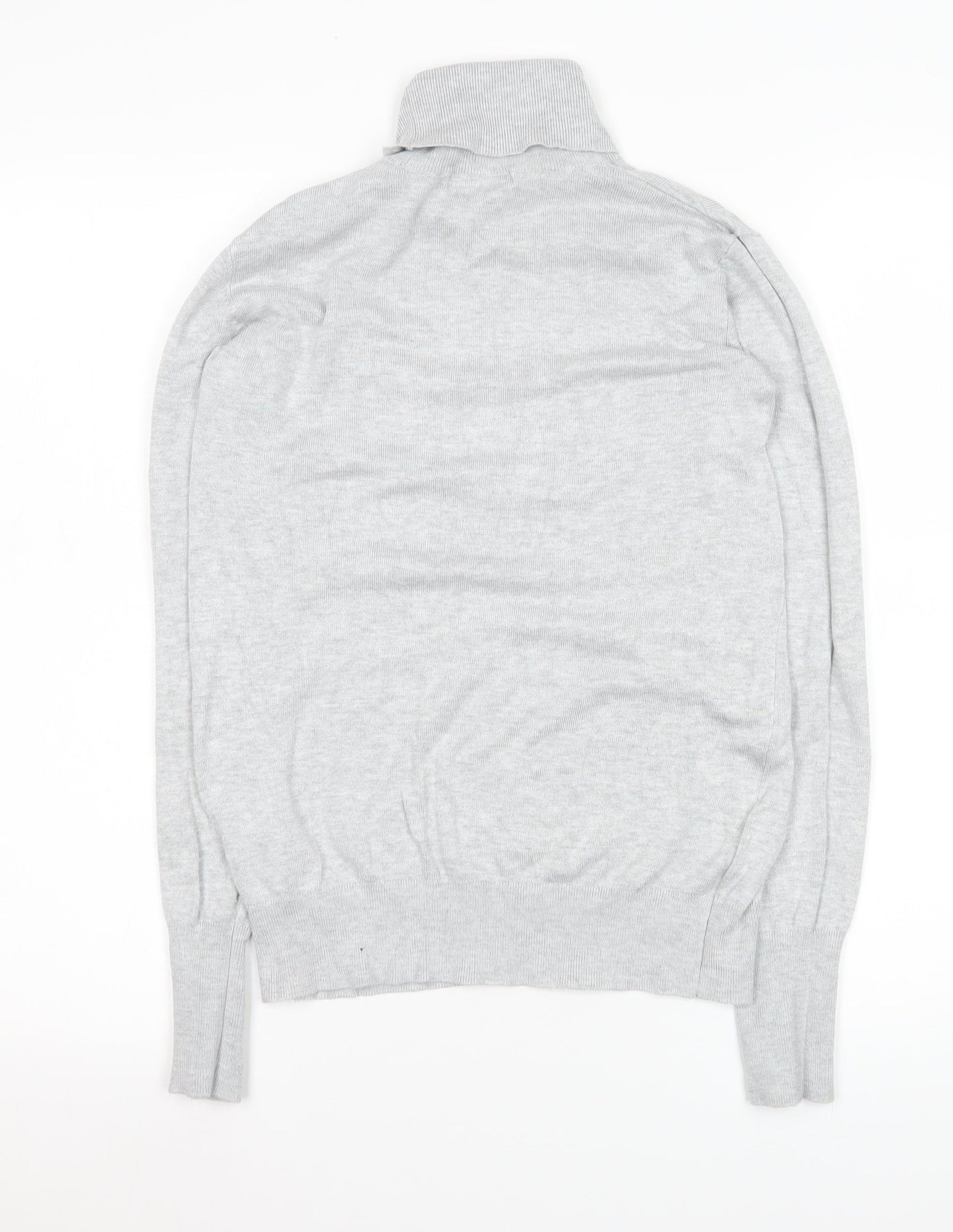 Dunnes Stores Women’s Grey Roll Neck Knit Jumper Medium