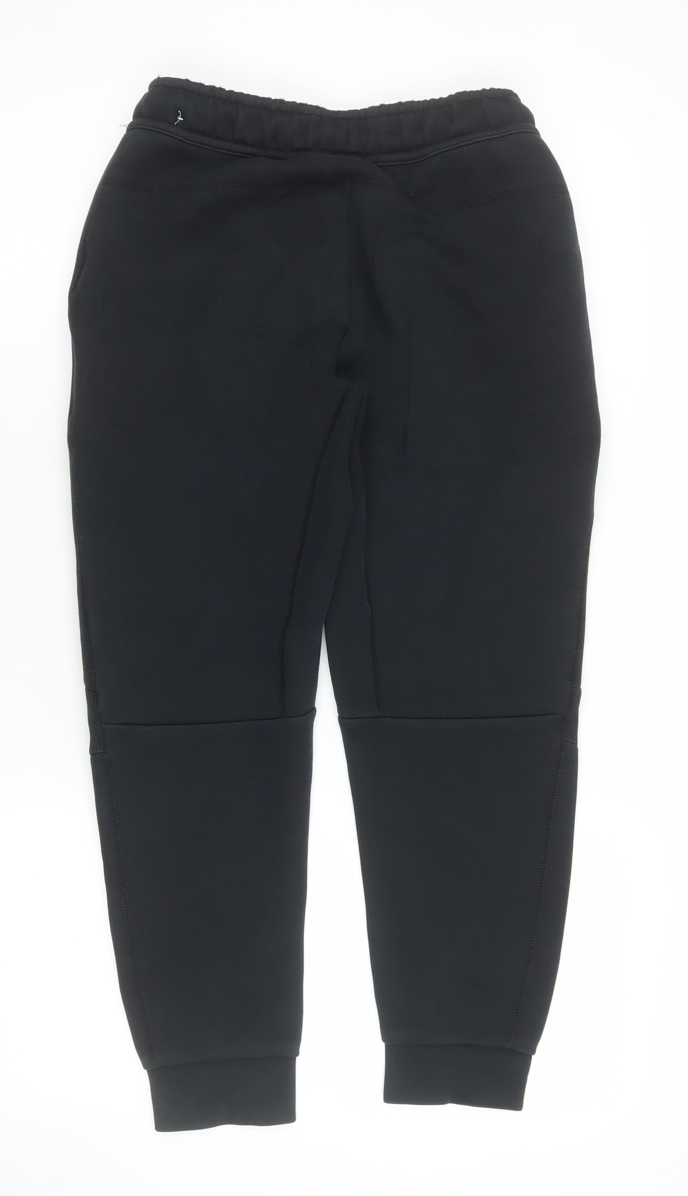 Nike Teens Black Jogger Activewear Trousers L Regular Fit