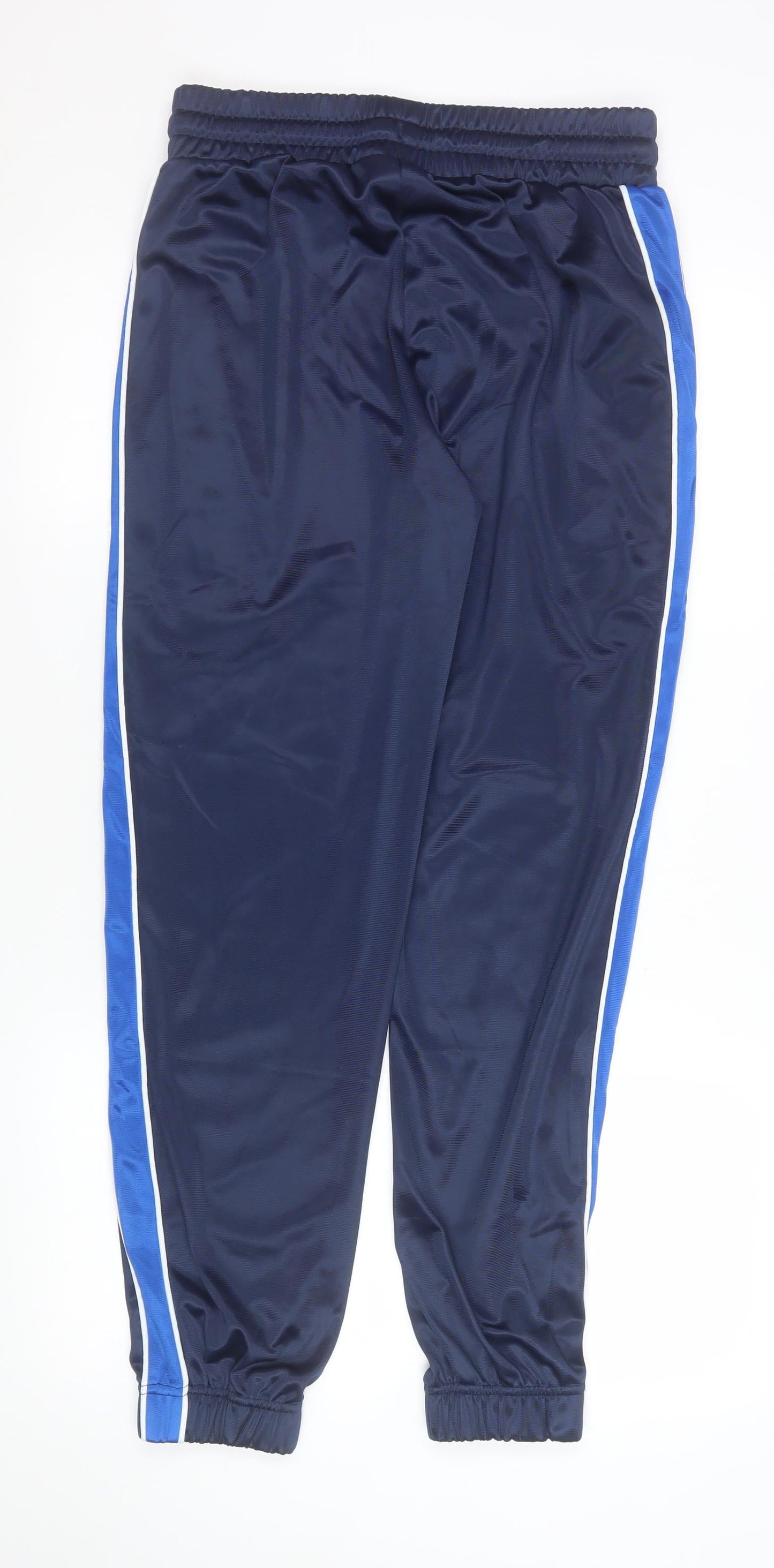 Slazenger Men's Blue Track Pants S Tapered Fit Activewear Trousers
