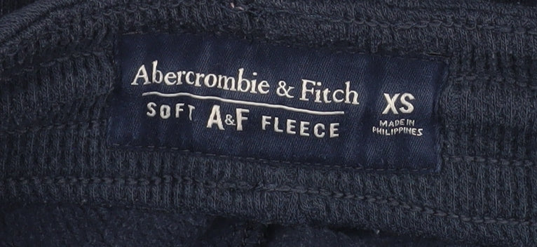 Abercrombie & Fitch Men's Blue XS Soft Fleece Sweatpants