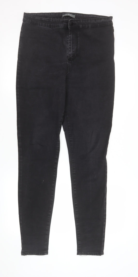 Denim Co. Women’s Black Skinny Jeans Size 16 Slim Fit 34in Leg