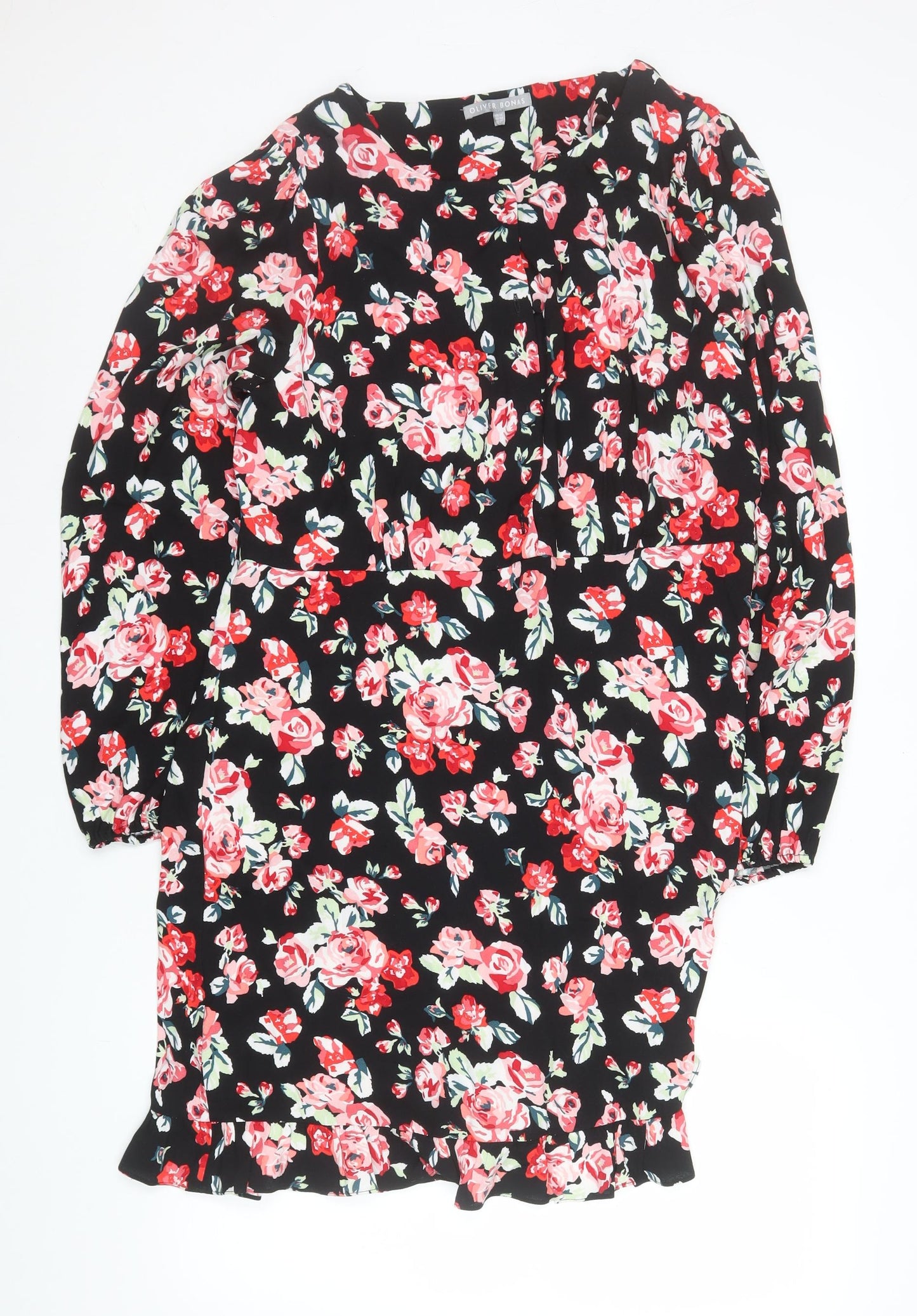 Oliver Bonas Women’s Multicoloured Floral Shift Dress Size 16