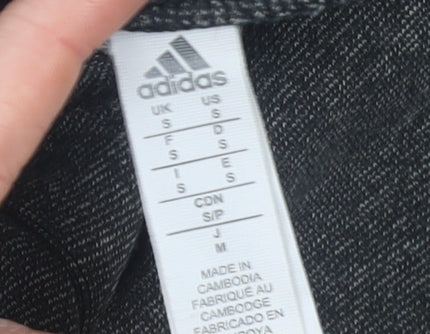 Adidas Mens Grey Jogger Trousers Size S Regular Fit Sportswear