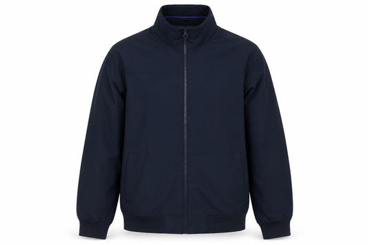 Dunnes Men's Blue XL Basic Jacket Full Zip Classic Style