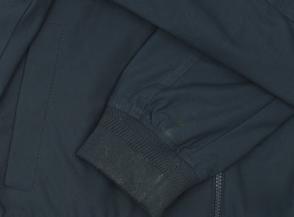 Additional view of Dunnes Men's Blue XL Basic Jacket Full Zip Classic Style