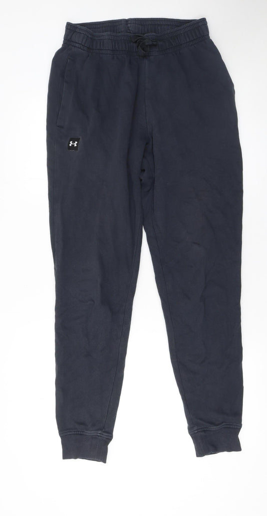 Under Armour Men's Black Fleece Jogger Trousers Size M
