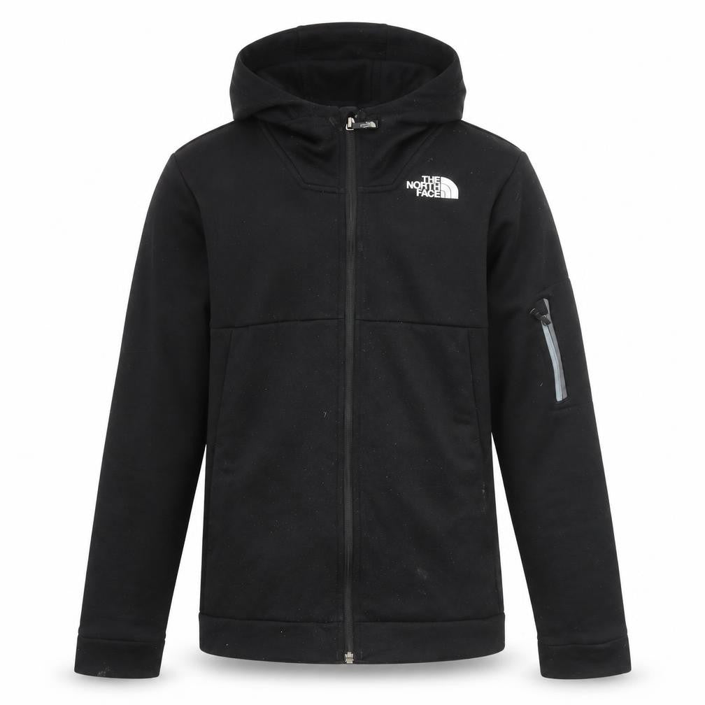 The North Face Boys Black Fleece Full Zip Hoodie Size 18 Plus