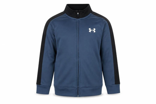Under Armour Boys Blue Full Zip Sweatshirt 5-6 Years Sports Jacket