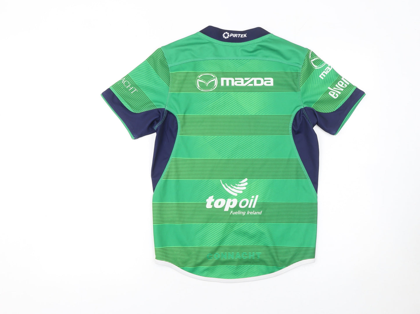 BLK Boys Green Connacht Rugby Short Sleeve Jersey 10Y Athletic Fit