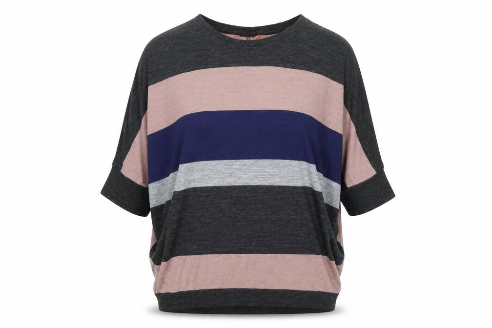 ONLY Women’s Multicoloured Striped Pullover Jumper M