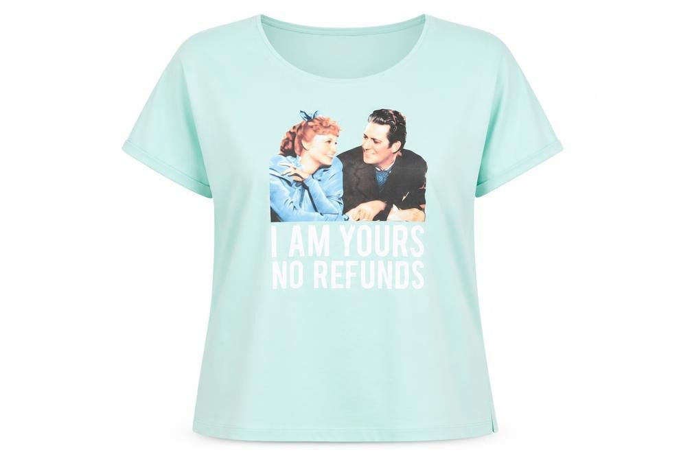 TEX Womens Blue 2XL Funny Retro Graphic T-Shirt