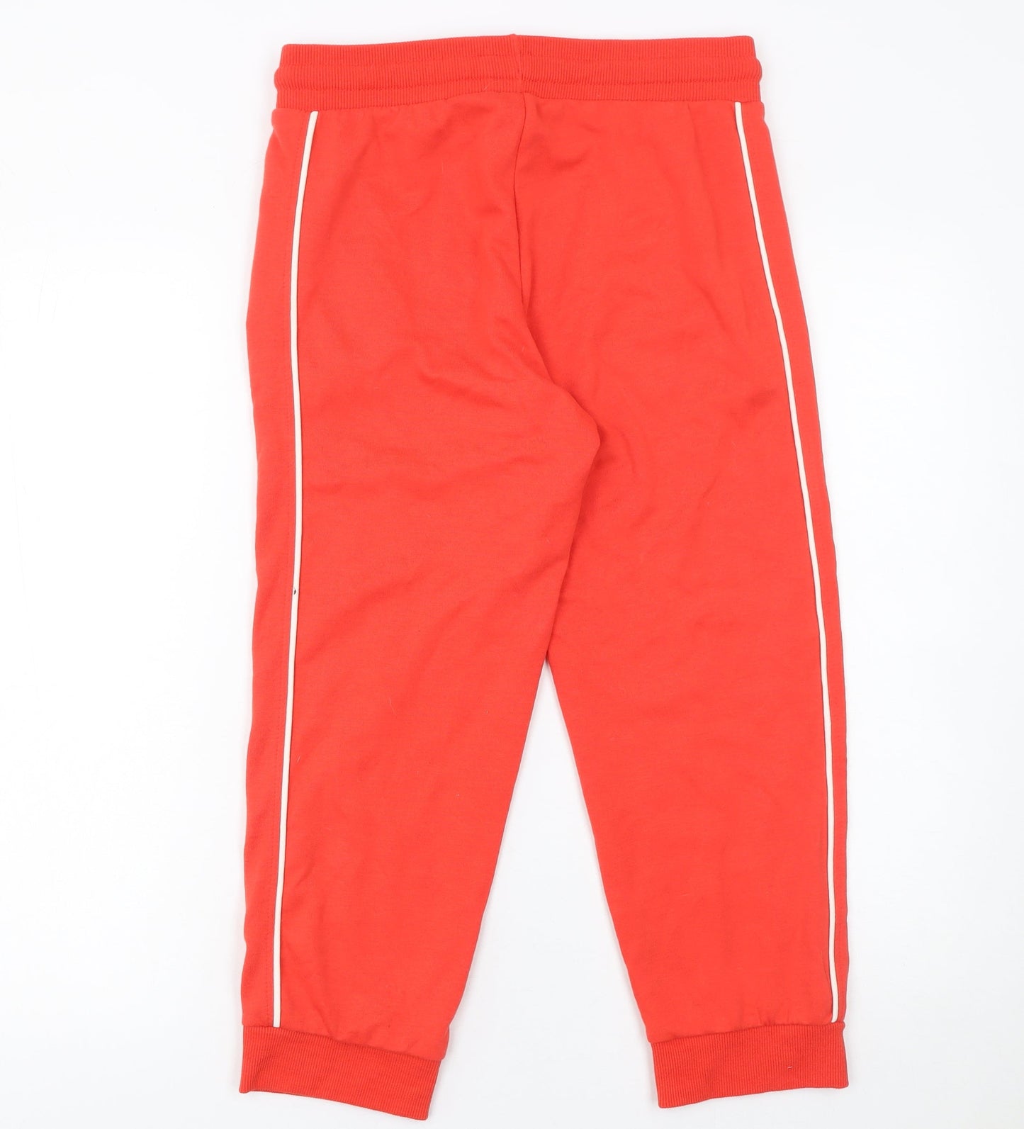 H.I.S Womens Red Jogger Trousers Size 10/12 Cotton Blend Casual