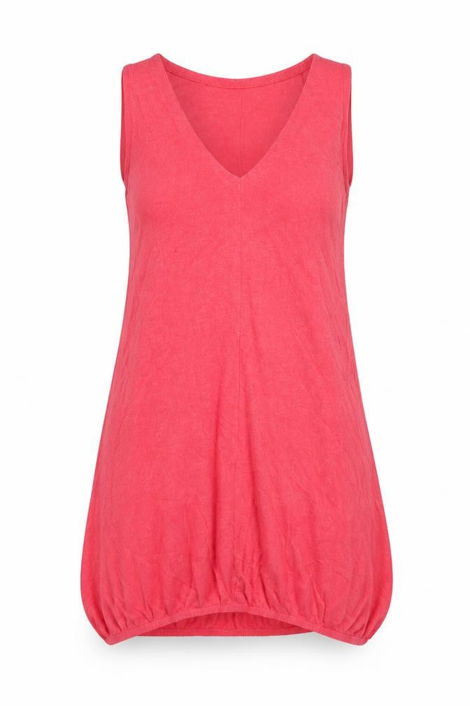 Sandwich Womens Pink Viscose Sleeveless Knee Length Dress M