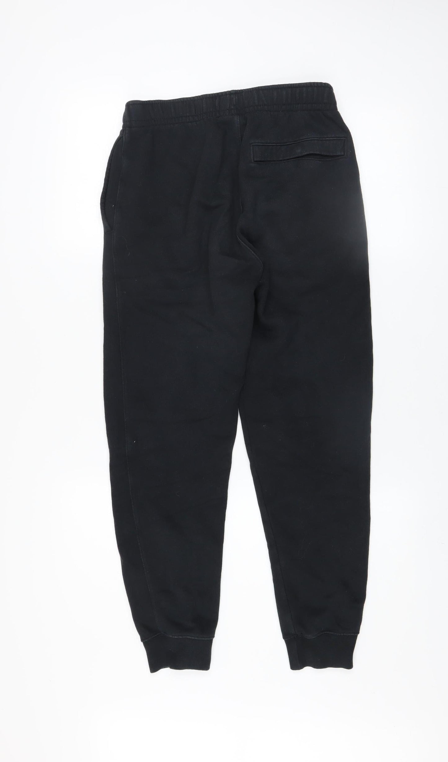 Nike Men's Black XS Jogger Fleece Trousers with Drawstring Waist