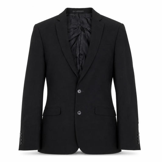 ASOS Women Black Regular Fit Suit Jacket Size UK 10 Classic Blazer
