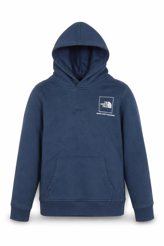 The North Face Boys Blue Pullover Hoodie Size 12 Years
