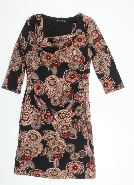 Dunnes Women’s Multicoloured Floral Sheath Dress Size 12