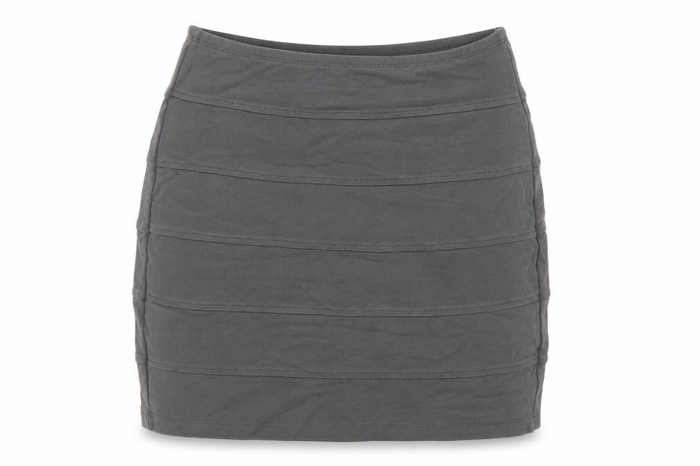 Dorothy Perkins Women's Grey Pencil Stretch Skirt Size 8