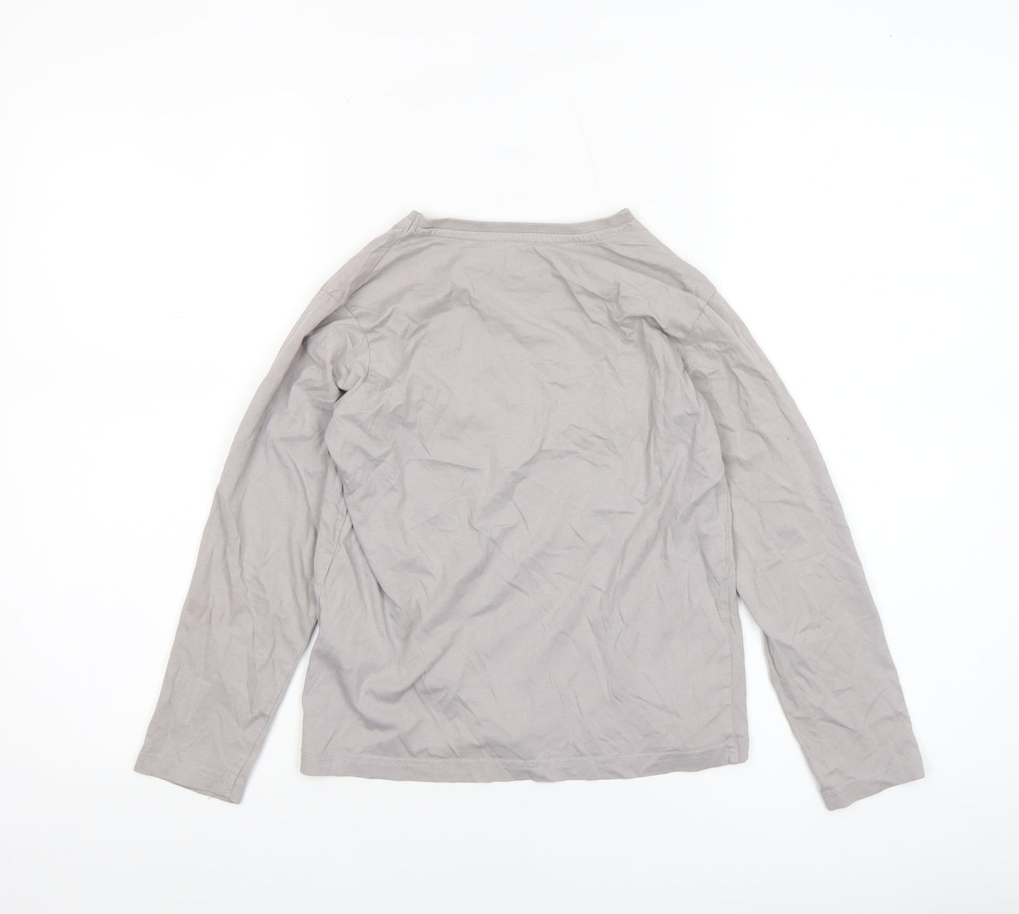 Primark Boys Beige Star Wars Mandalorian Long Sleeve T-Shirt 8-9 Years