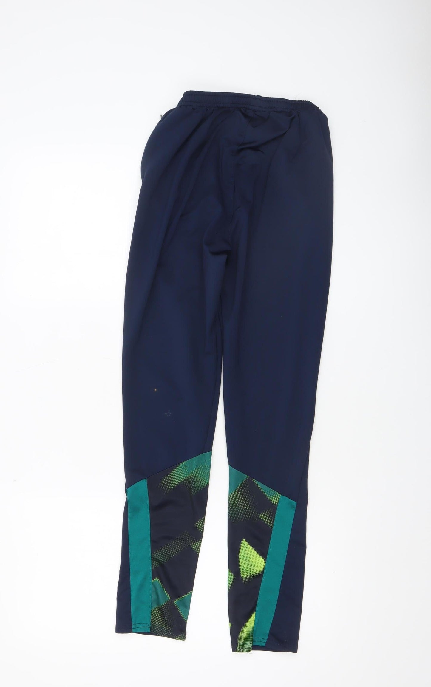 Umbro Boys Blue Ireland Football Jogger Trousers 13 Years 158cm