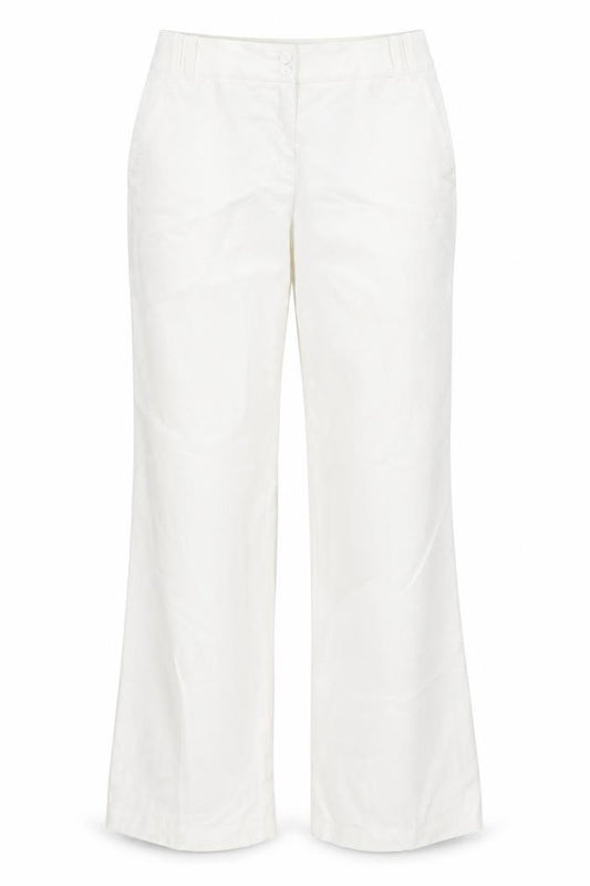 St Bernard for Dunnes Stores Women’s Ivory Straight Leg Trousers Size 14