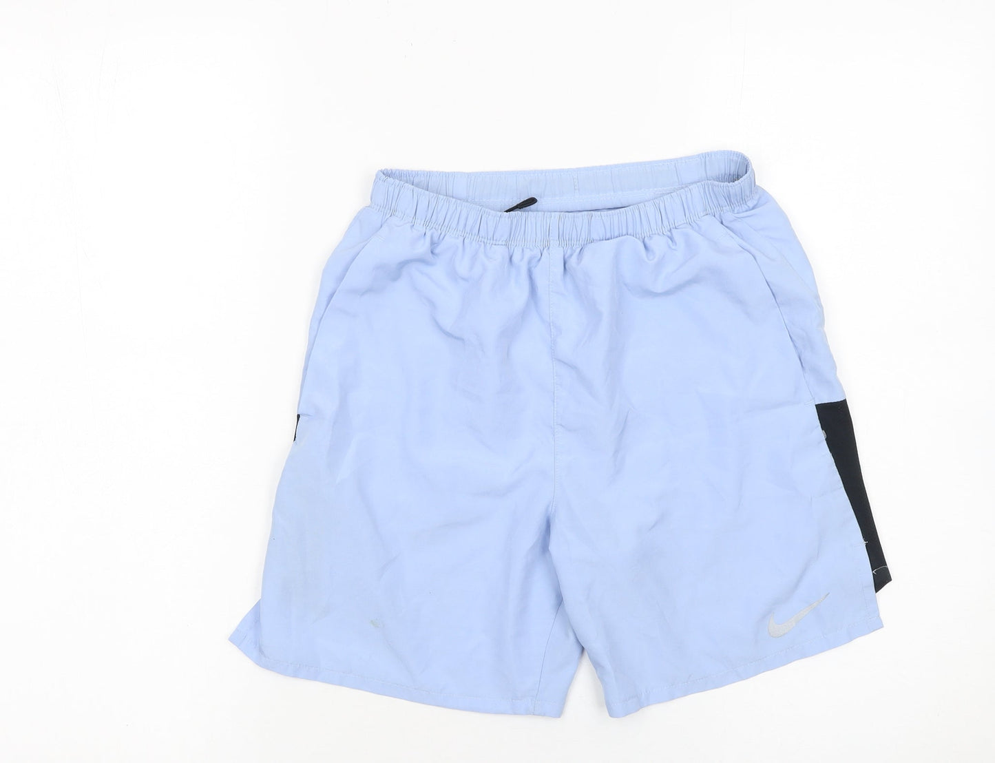Nike Boys Blue Dri-FIT Athletic Shorts M 11-12Y Quick Dry Running