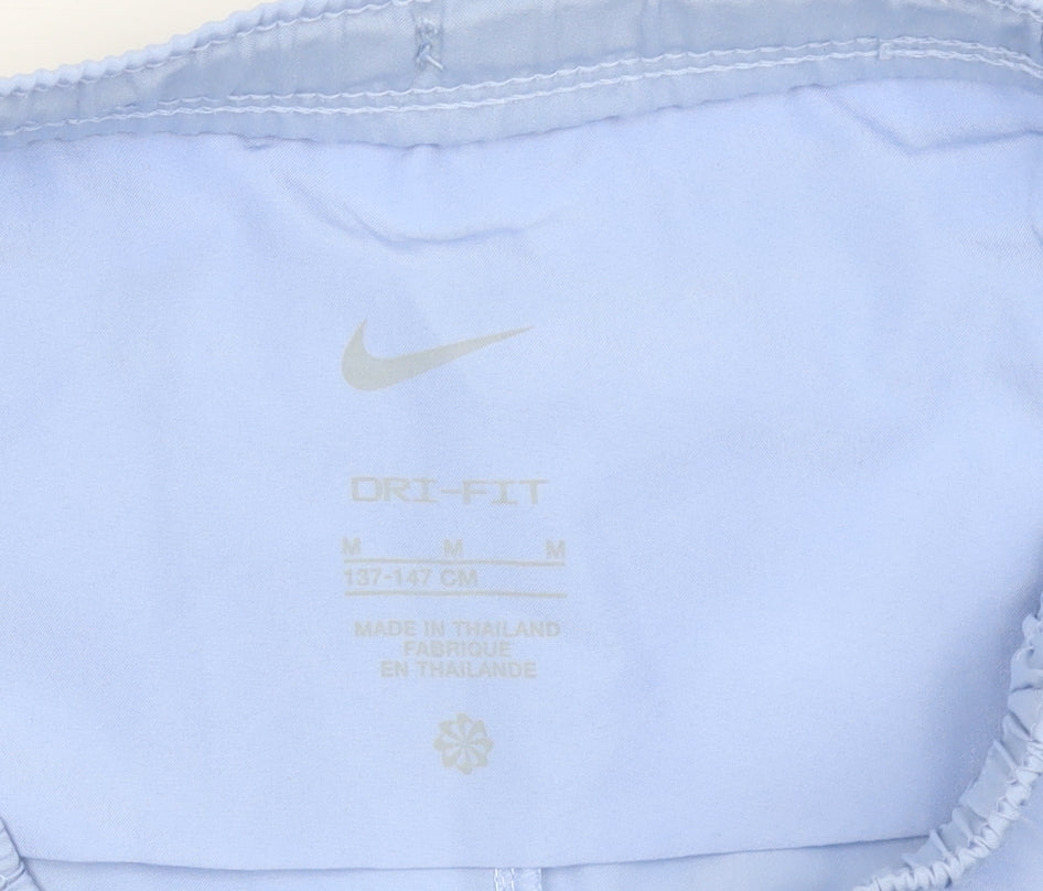 Nike Boys Blue Dri-FIT Athletic Shorts M 11-12Y Quick Dry Running