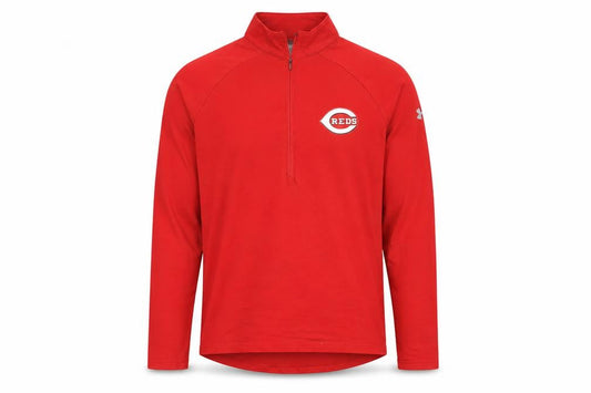 Under Armour Men's Red 1/4 Zip HeatGear Sweatshirt Size M