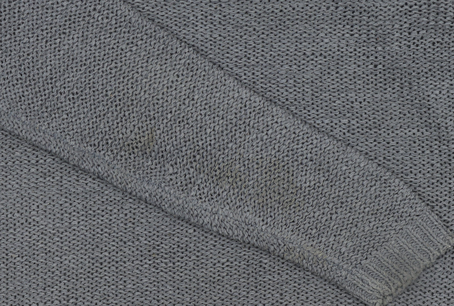 ONLY Womens Blue XS Chunky Knit Pullover Jumper