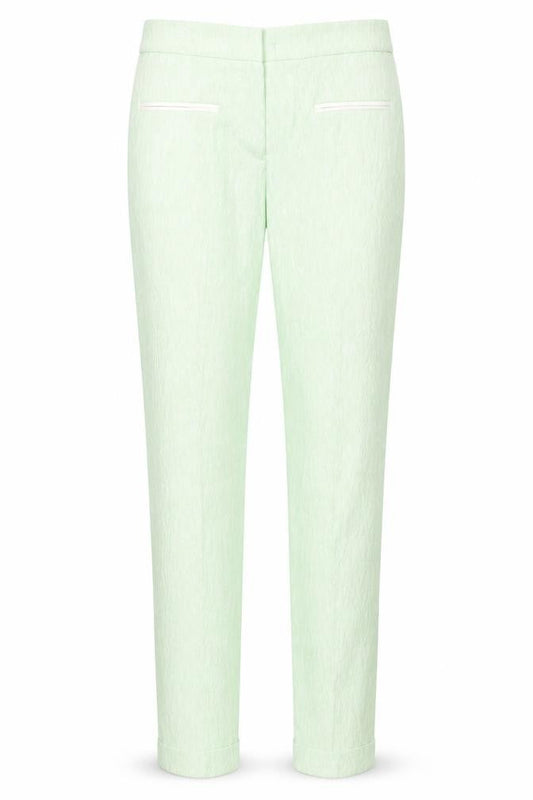 Zara Basic Women Green Slim Fit Trousers XS
