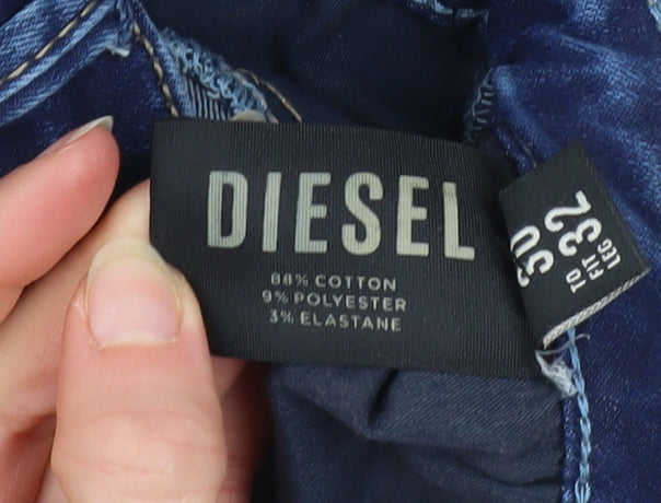 Diesel Men's Blue Slim Skinny Denim Jeans W30 L32